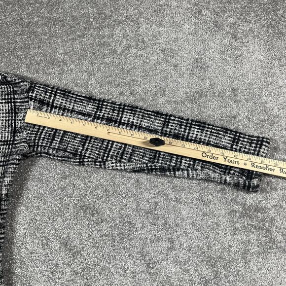 Columbia Sweater Womens Medium Turtleneck Plaid Soft Cozy Winter - Picture 11 of 13